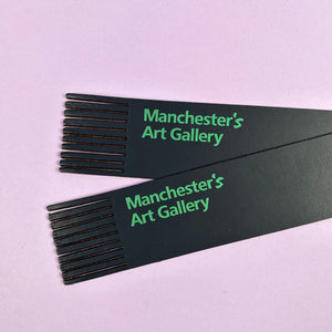 Manchester's Art Gallery Bookmark Navy