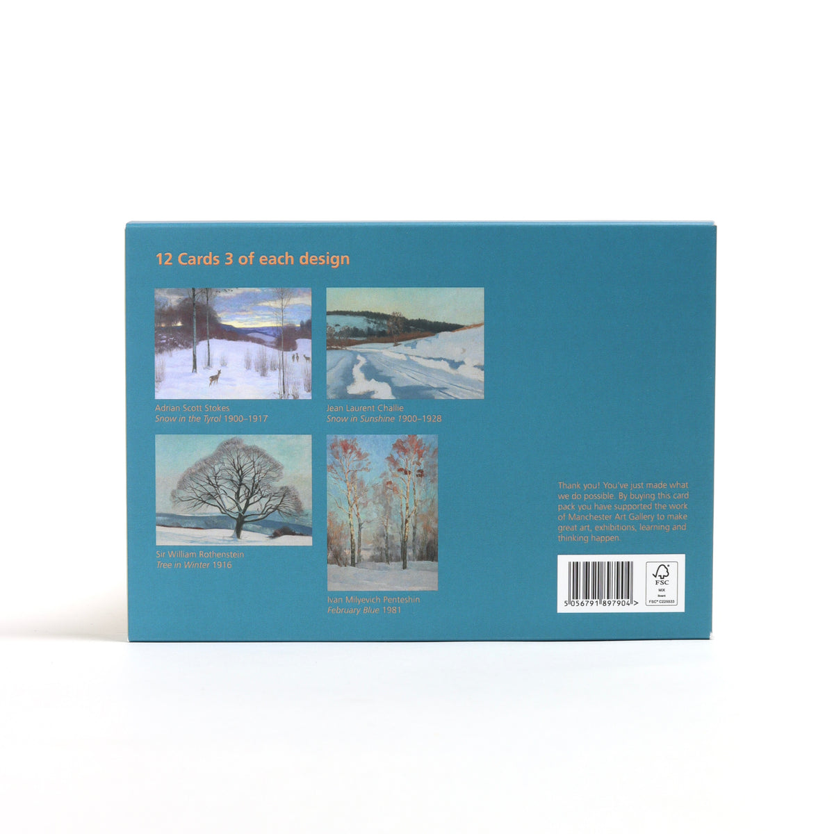 Winter Landscapes Card Pack A6