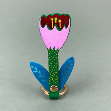 Load image into Gallery viewer, Acid Green  - Tulip Key Fob
