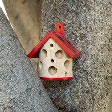 Load image into Gallery viewer, ladybug house in garden 
