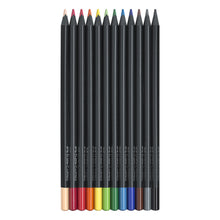 Load image into Gallery viewer, Black Edition Colour Pencil Crayons

