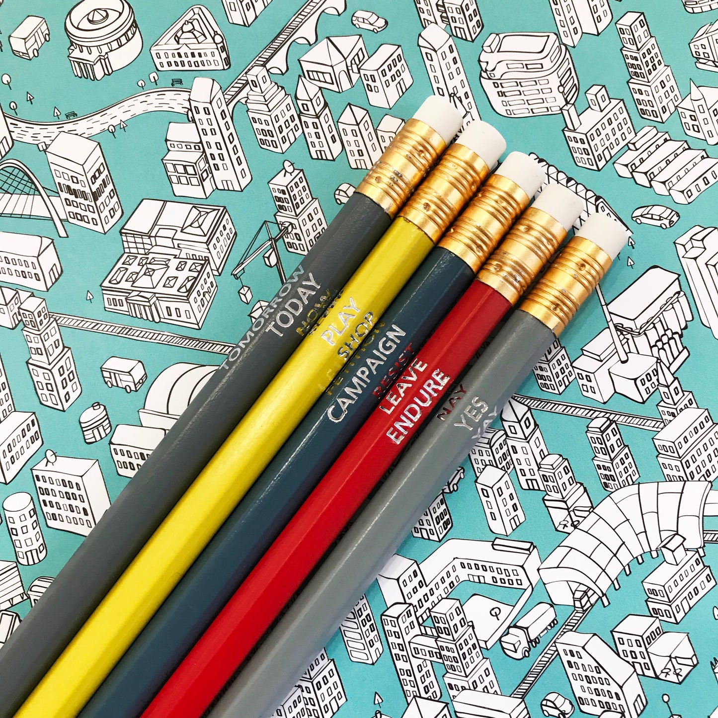 Pencil - Yes No Yay Nay Aye Nah