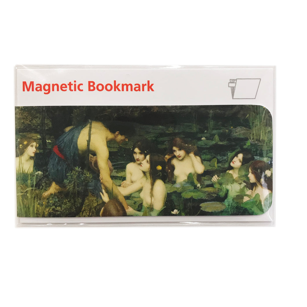 Magnetic Bookmark - Hylas and the Nymphs