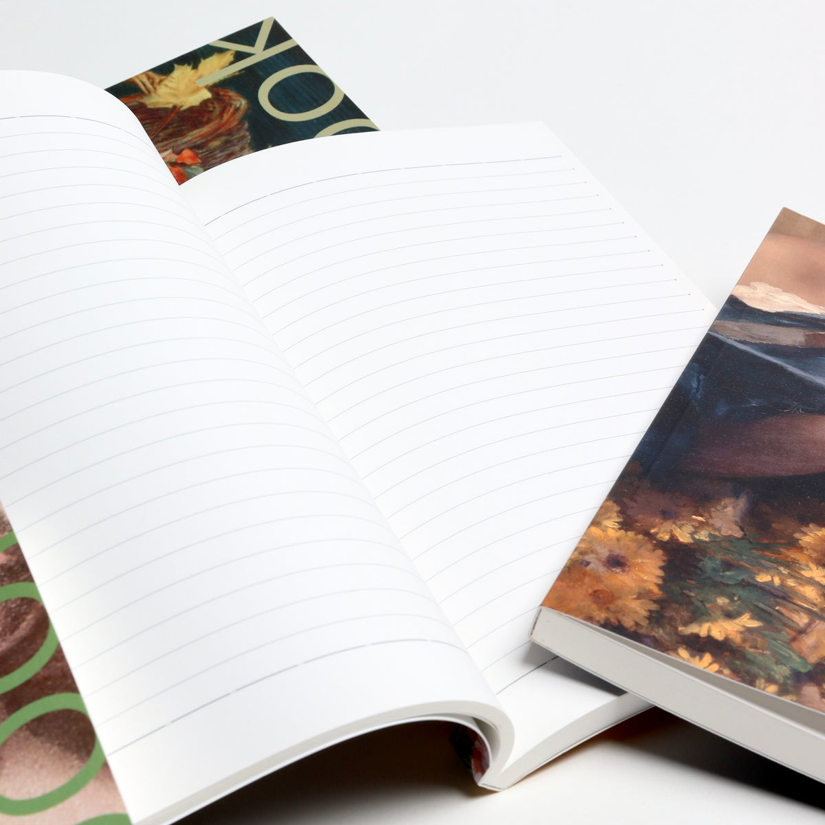 Flowers in a Glass Vase  Notebook