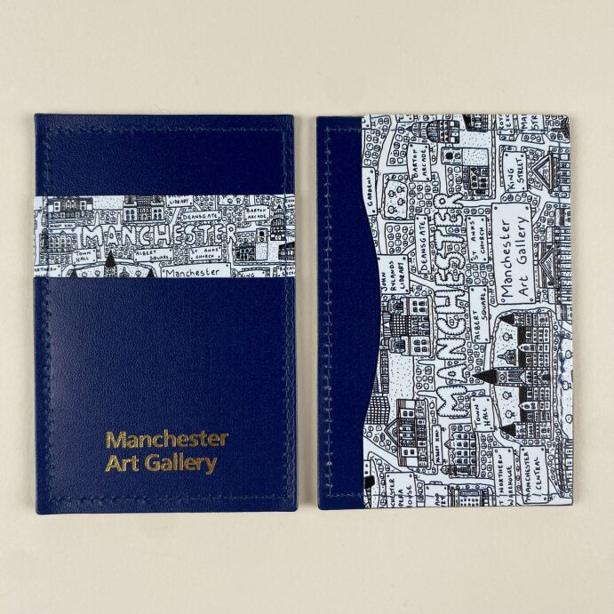 Manchester Doodle Map Slim Card Wallet