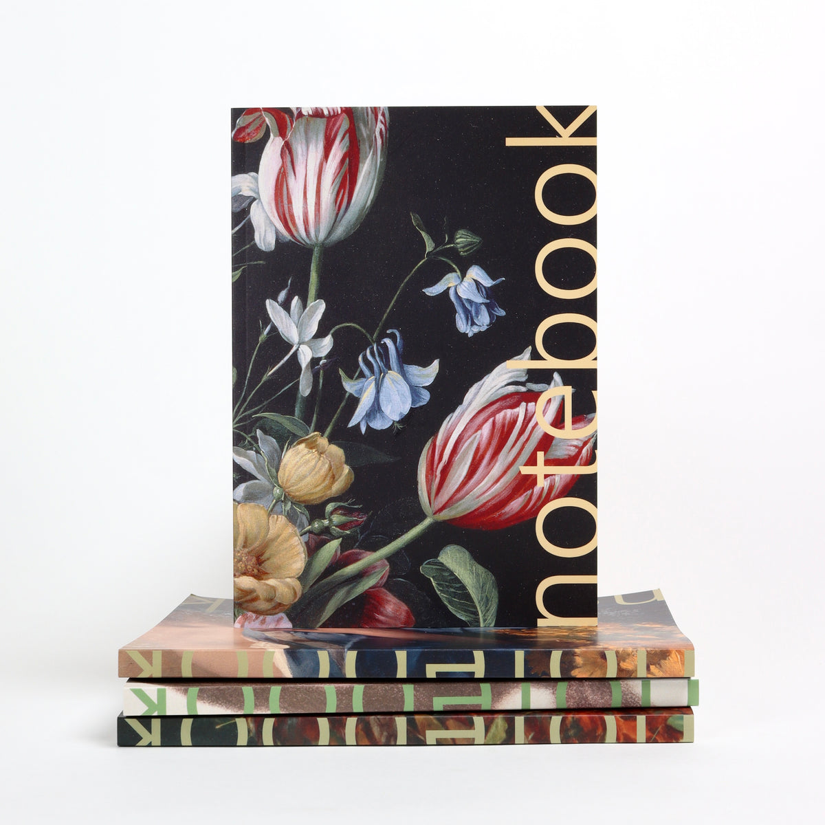 Flowers in a Glass Vase  Notebook