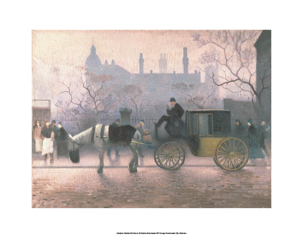 Old Cab at All Saints Print