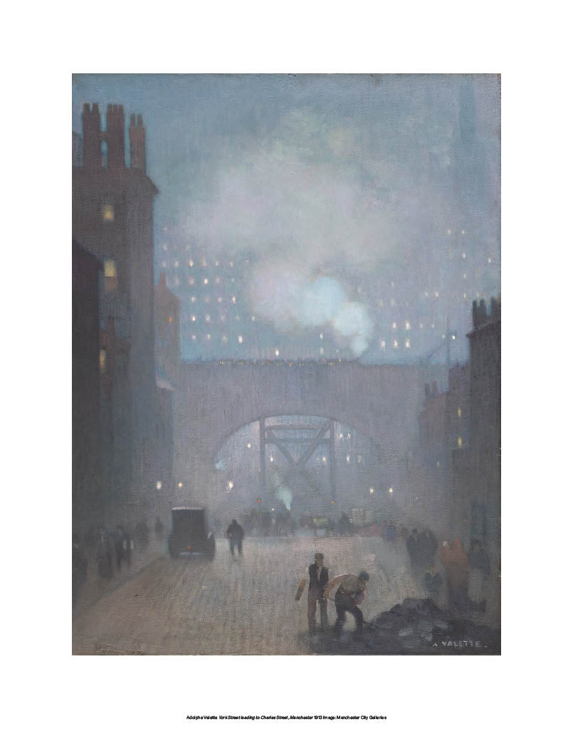 York Street Leading to Charles Street Print