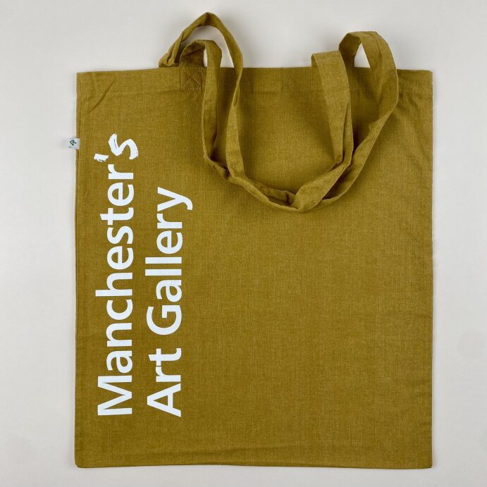 Manchester's Art Gallery Spicy Mustard Tote Bag