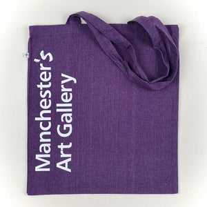 Manchester's Art Gallery Meadow Violet Tote Bag