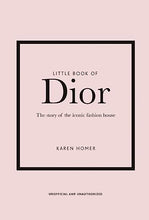 Load image into Gallery viewer, Little book of Dior front cover
