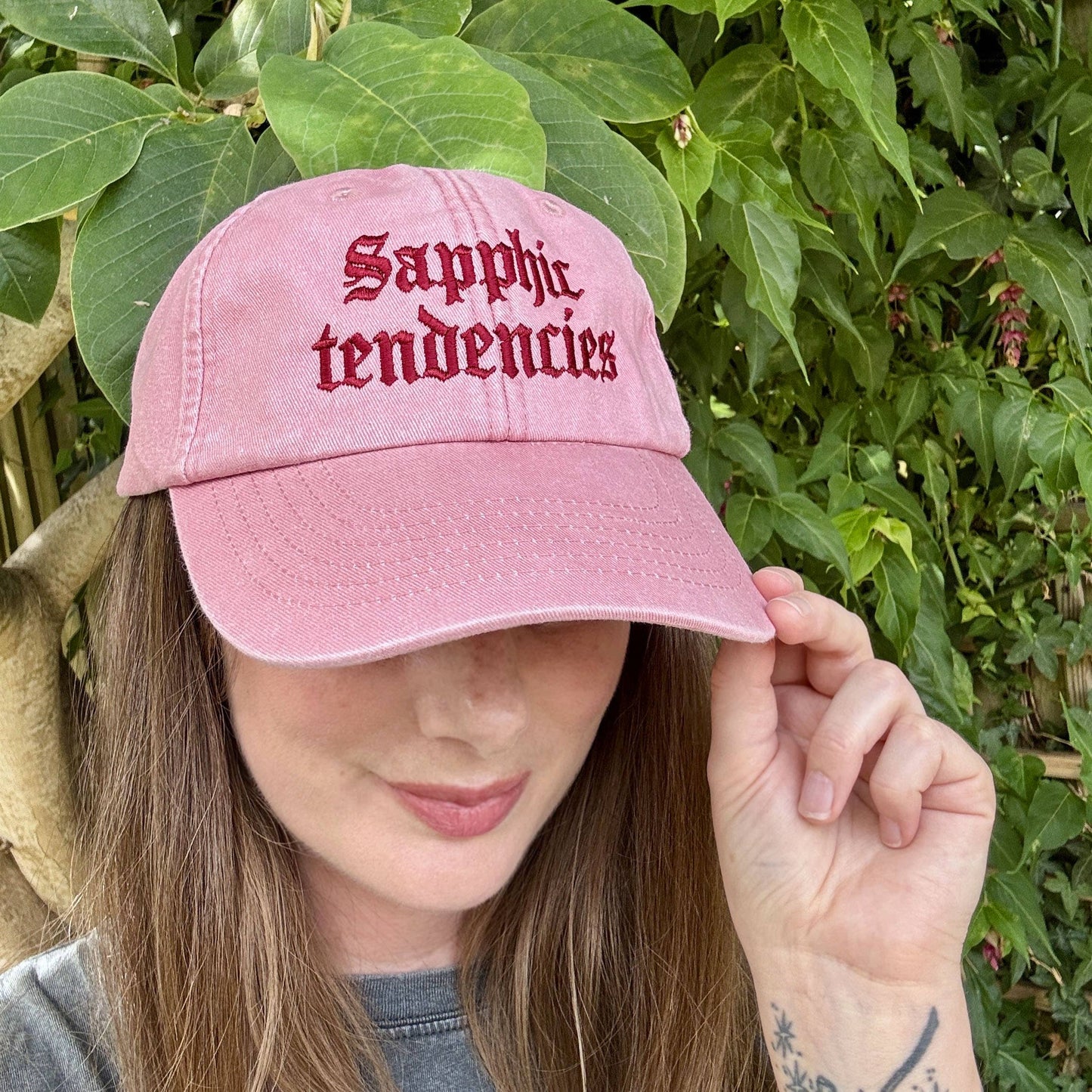 Sapphic Tendencies Embroidered Cap