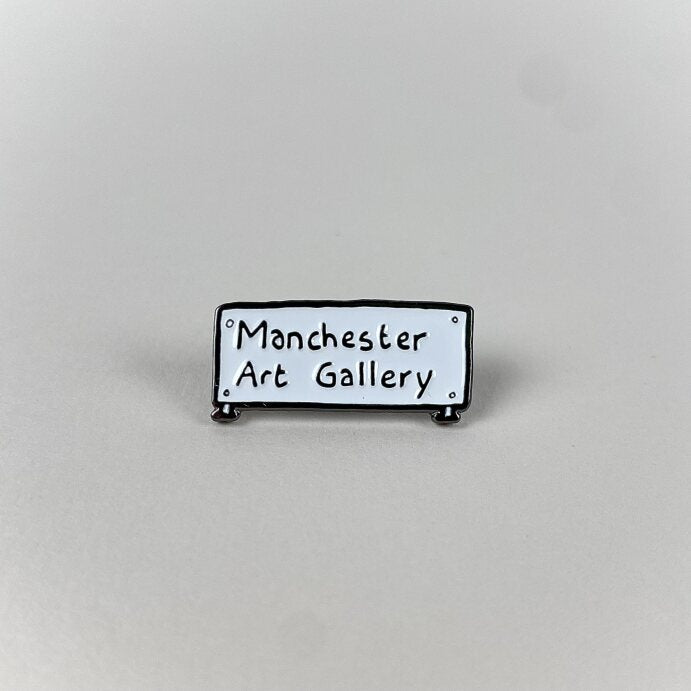 Manchester Art Gallery Pin Badge