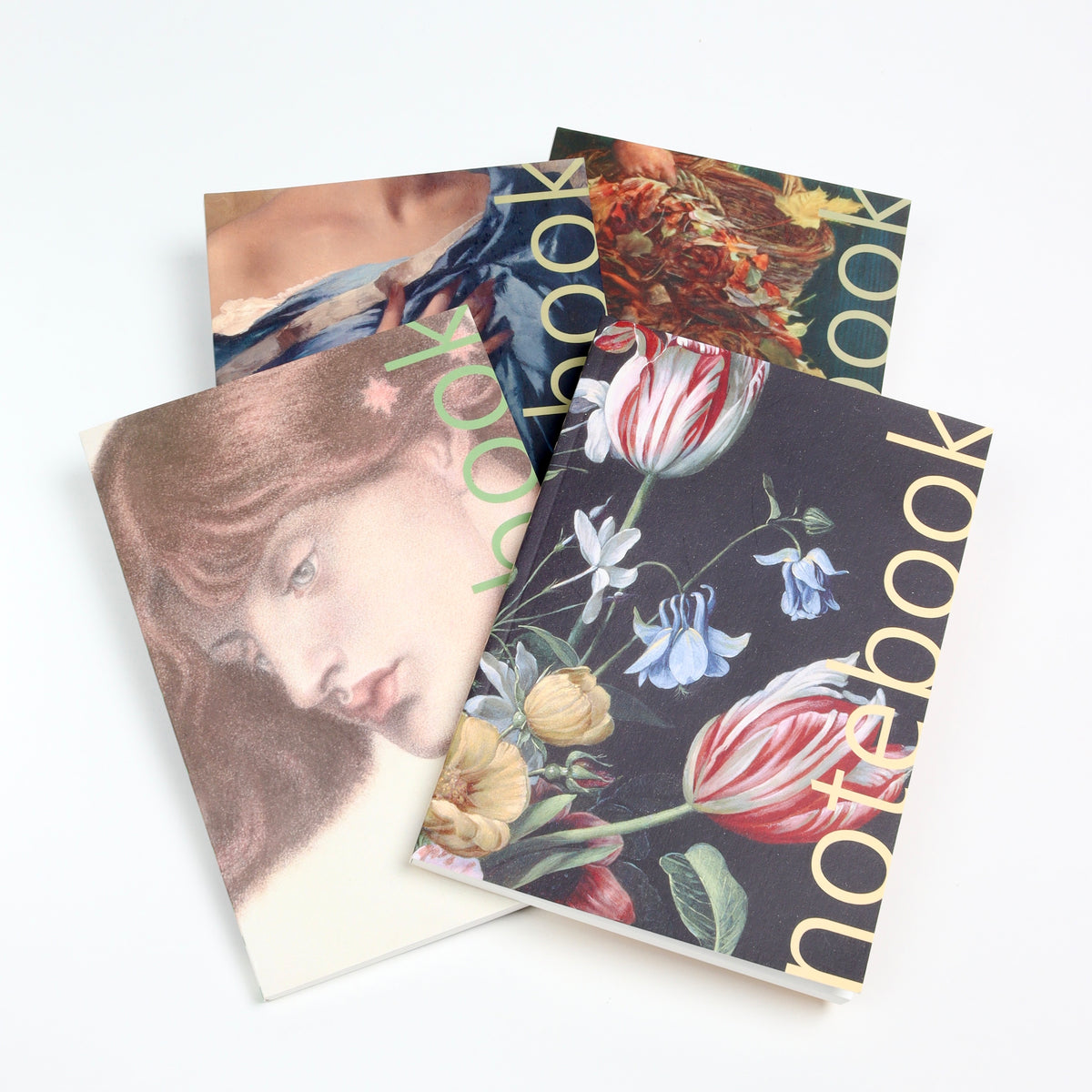 Flowers in a Glass Vase  Notebook