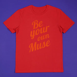 Be Your Own Muse Deck Chair Red T-Shirt (Small)