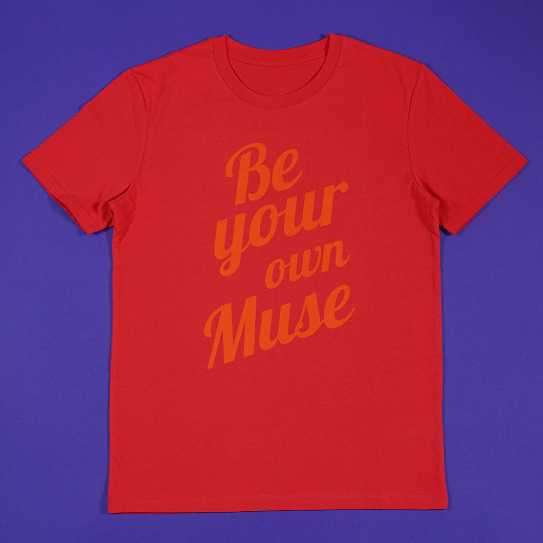 Be Your Own Muse Deck Chair Red T-Shirt (Small)