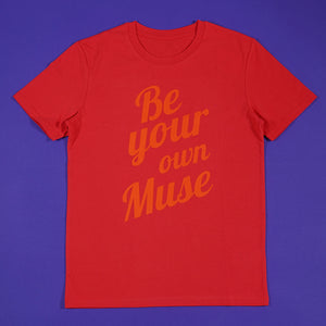 Be Your Own Muse Deck Chair Red T-Shirt (Medium)