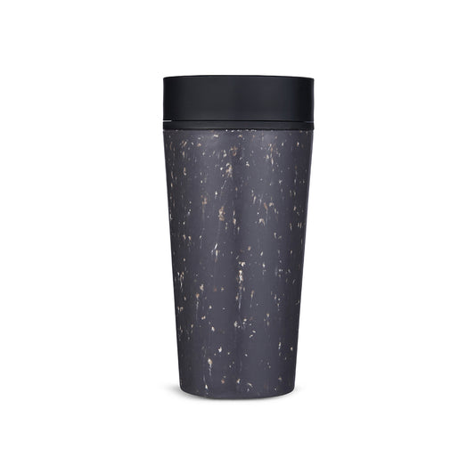 Circular Cup Grey & Ink Black 12oz