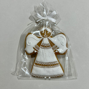 Gingerbread Angel Decoration by Klara Repas