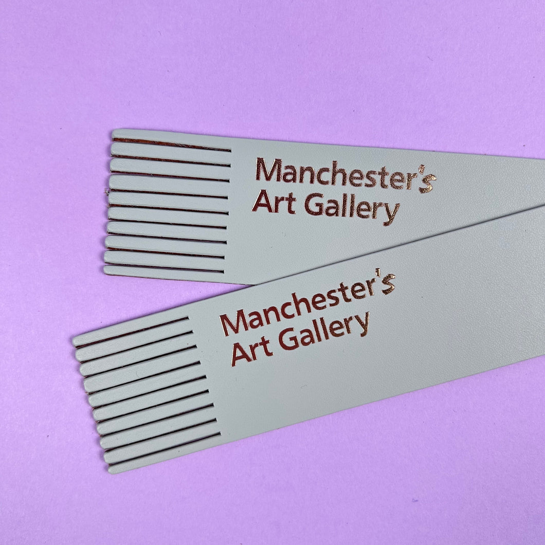 Manchester's Art Gallery Bookmark Seafoam