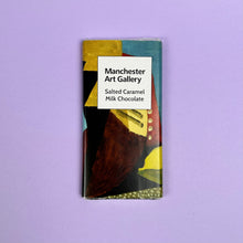 Load image into Gallery viewer, Manchester Art Gallery Salted Caramel Milk Chocolate
