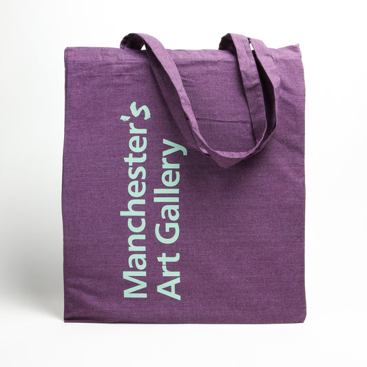 Manchester's Art Gallery Meadow Violet Tote Bag