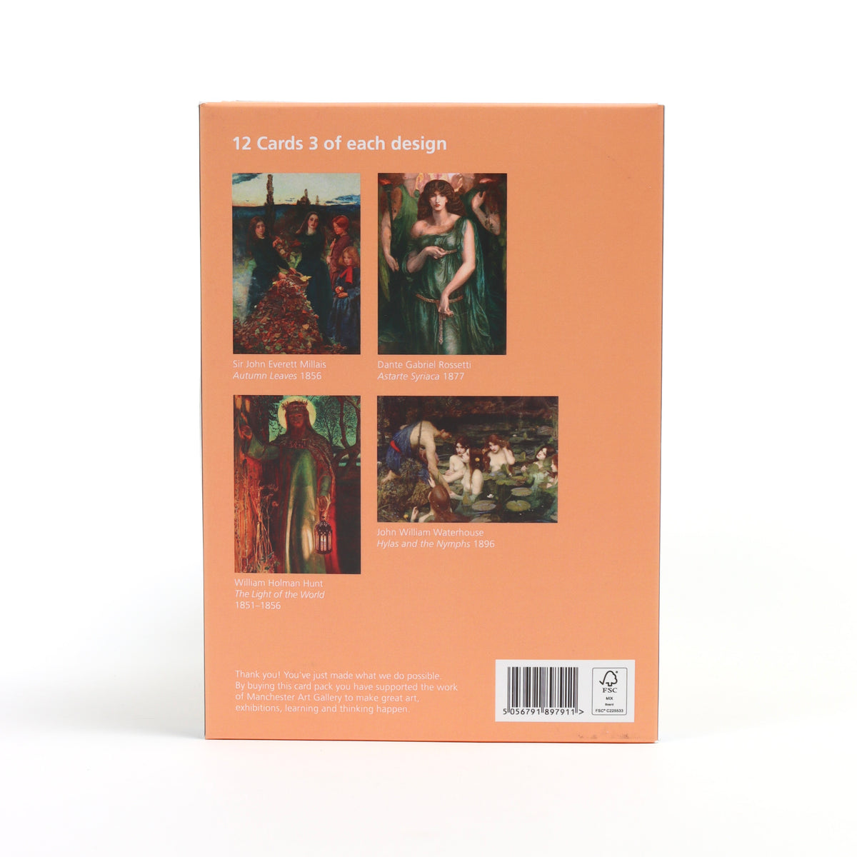 Pre-Raphaelite Brotherhood Card Pack A6