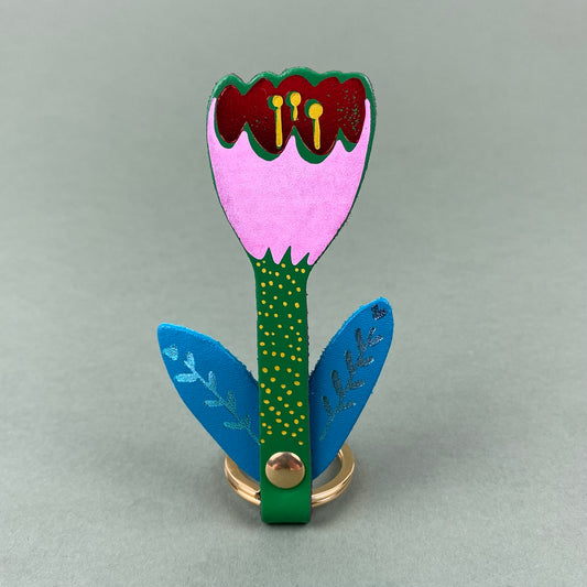 Bright Green  - Tulip Key Fob