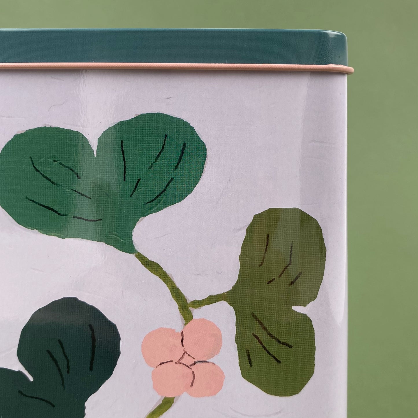 Ginkgo Coffee Tins Wrap