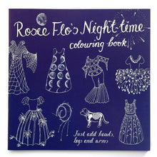 Load image into Gallery viewer, Rosie Flo Night time Colouring book
