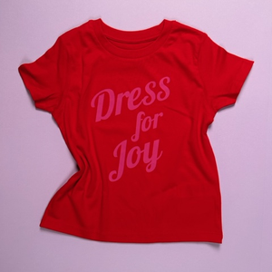 Red Dress For Joy TShirt