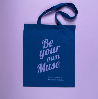 Royal Blue Be Your Own Muse Tote 