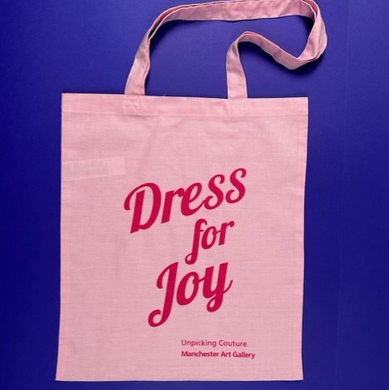 Pink Dress For Joy Tote 