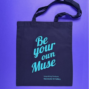 Navy Be Your Own Muse Tote 