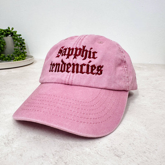 Sapphic Tendencies Embroidered Cap