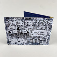 Load image into Gallery viewer, Manchester Doodle Map Travel Card Holder
