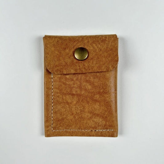 Editioned Leather Wallet with Coin Pocket