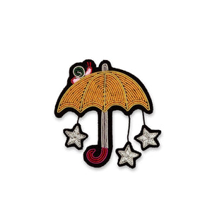 Starry Umbrella Brooch