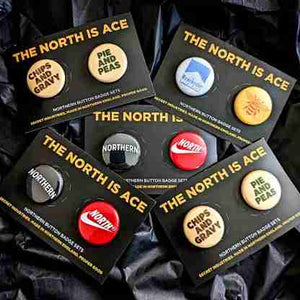 Northern Button Badge Sets