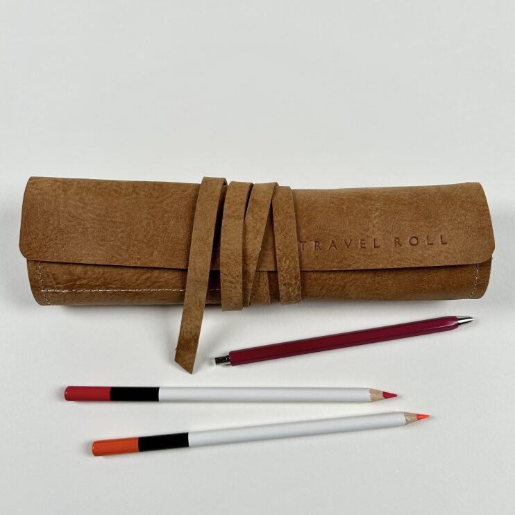 Limited Edition Leather Travel Roll by The Hide Ranger.