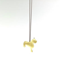 Load image into Gallery viewer, Grayson&#39;s Art Club: Chris Whitty&#39;s Cat - Brass Silhouette Pendant

