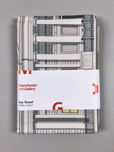 Tea Towel - Gallery at Sunrise by Linescapes