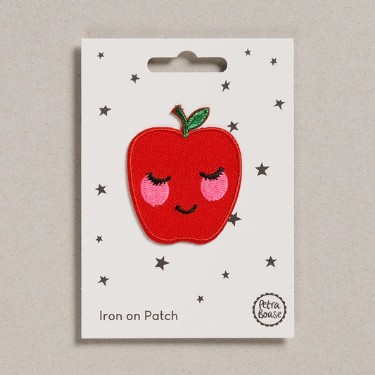 Apple Iron on Patch