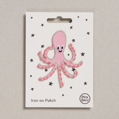 Octopus Iron On Patch