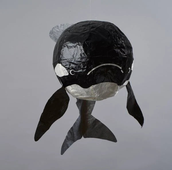 Black Whale Japanese Paper Balloon