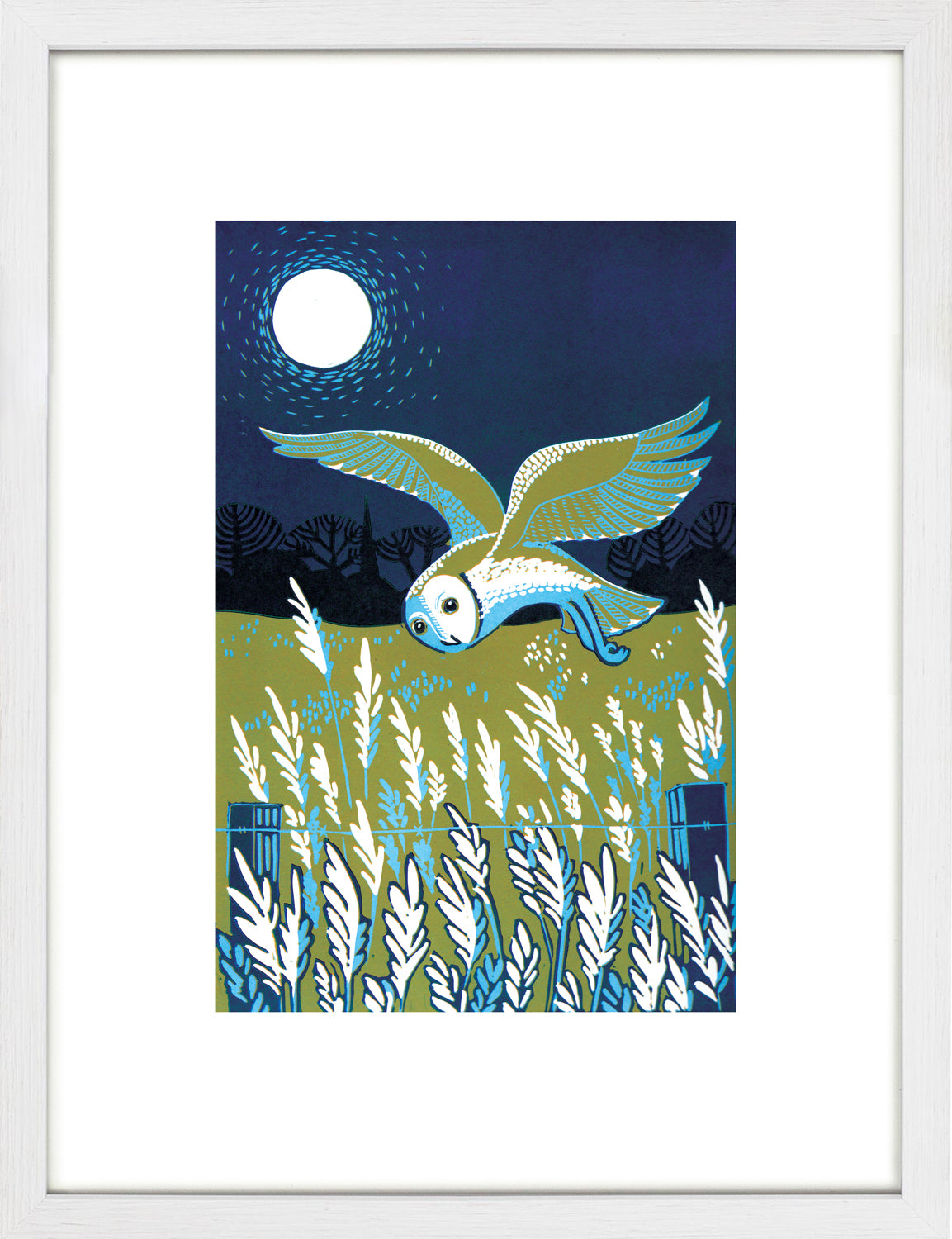 Owl on the Ees by Jo Wright  Limited Edition Print
