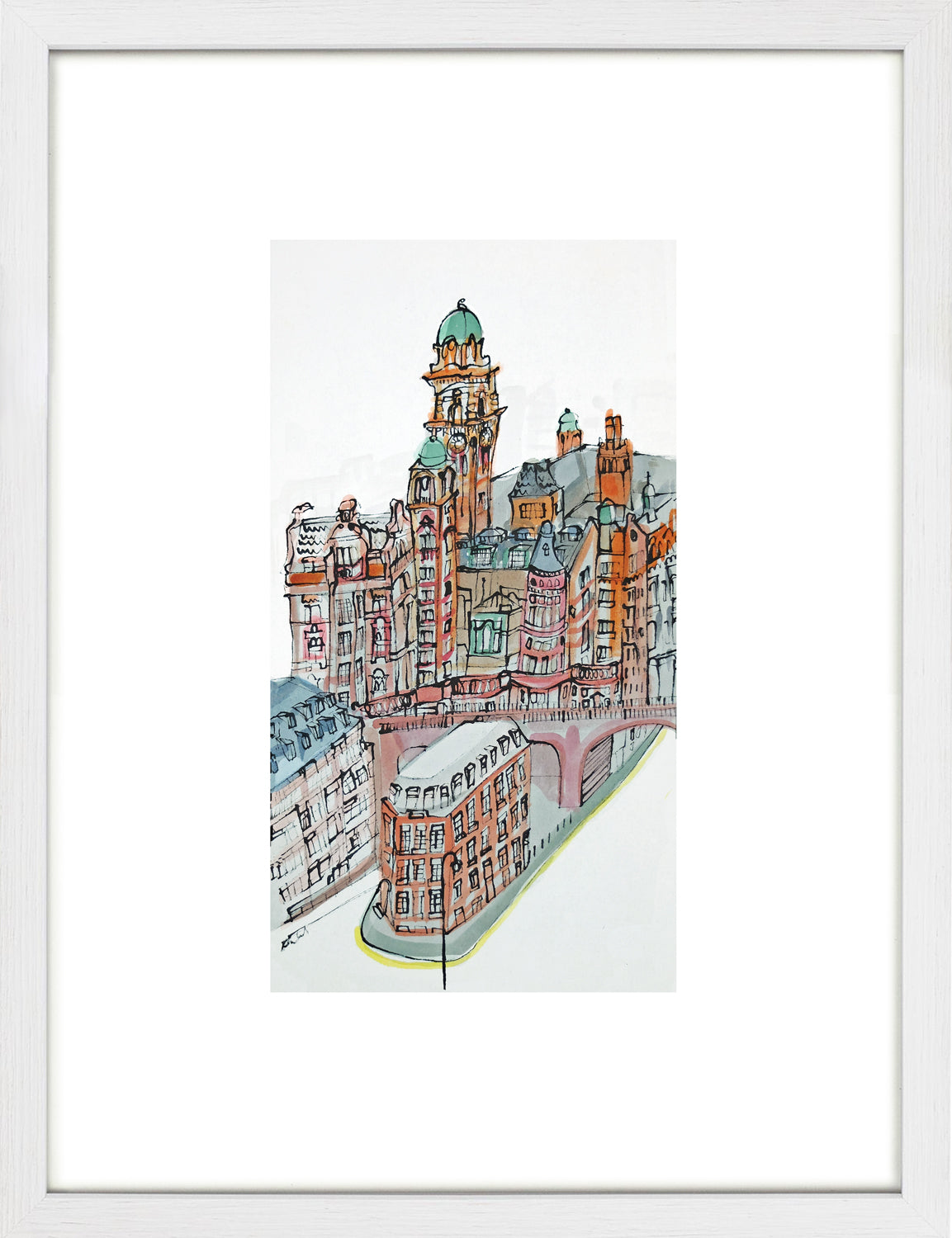 Palace Hotel, Manchester by Kathryn Edwards, Limited Edition Print