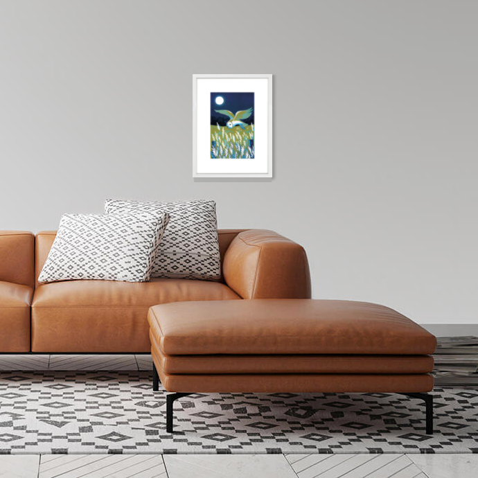 Owl on the Ees by Jo Wright  Limited Edition Print