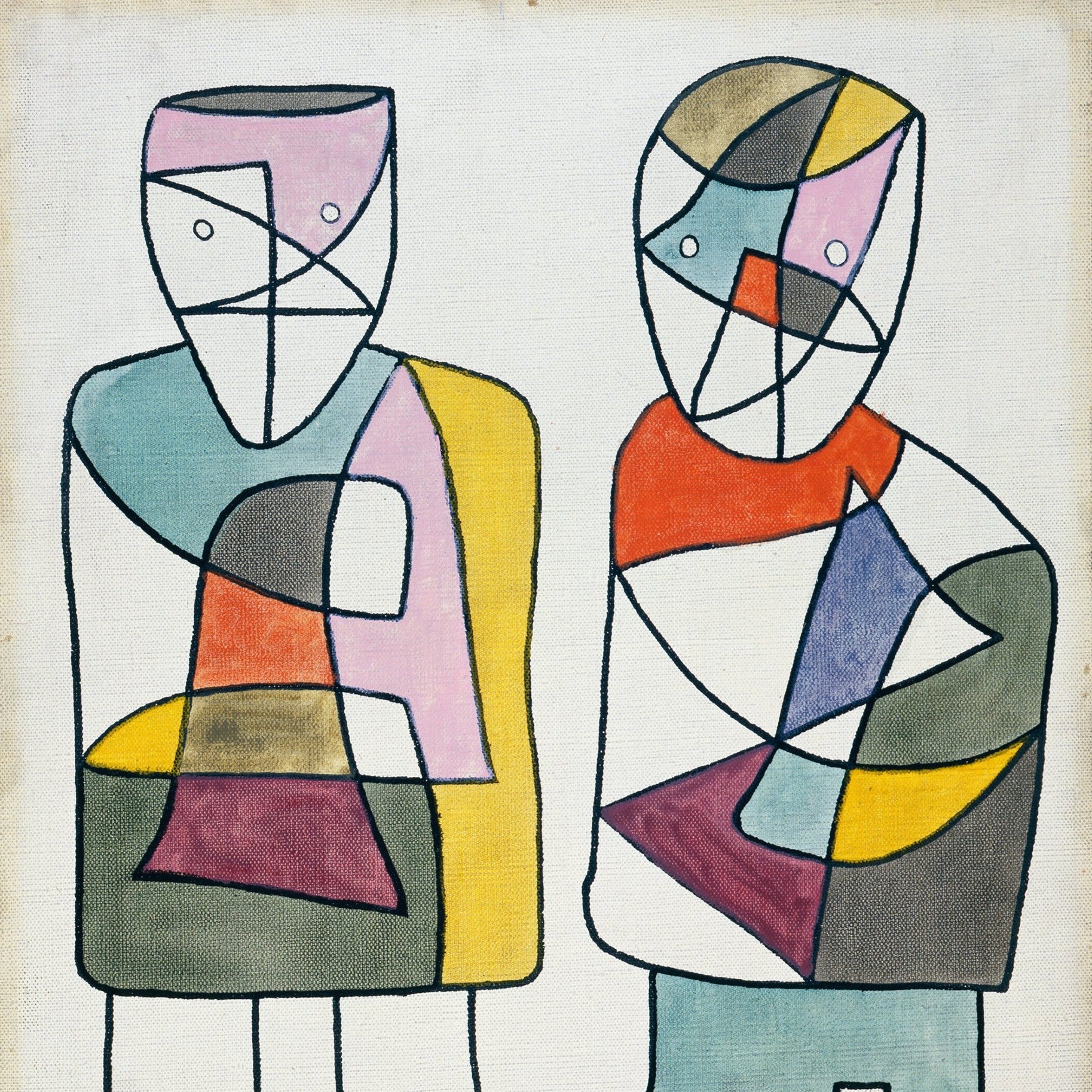 Greetings Card - Two Figures – Manchester Art Gallery Shop