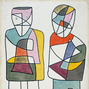 Greetings Card - Two Figures